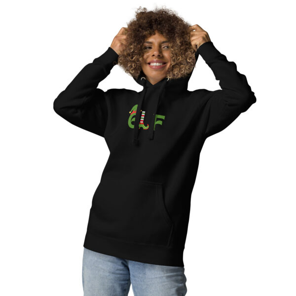Damen Kapuzenpullover Elf