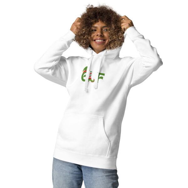 Damen Kapuzenpullover Elf